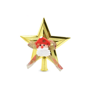 Puntero De Navidad Estrella Dorada 21cm