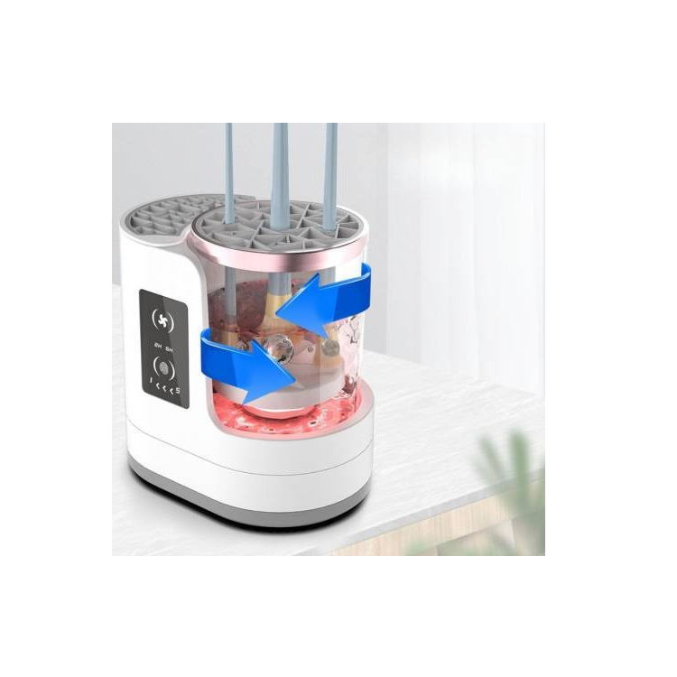 Limpiador Y Secador De Brochas Eléctrico Algsothly 3 En 1