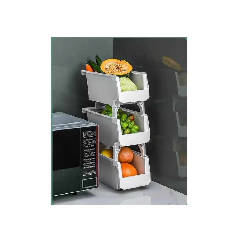 Caja Organizador Gaveta Apilable Multifunción Hogar