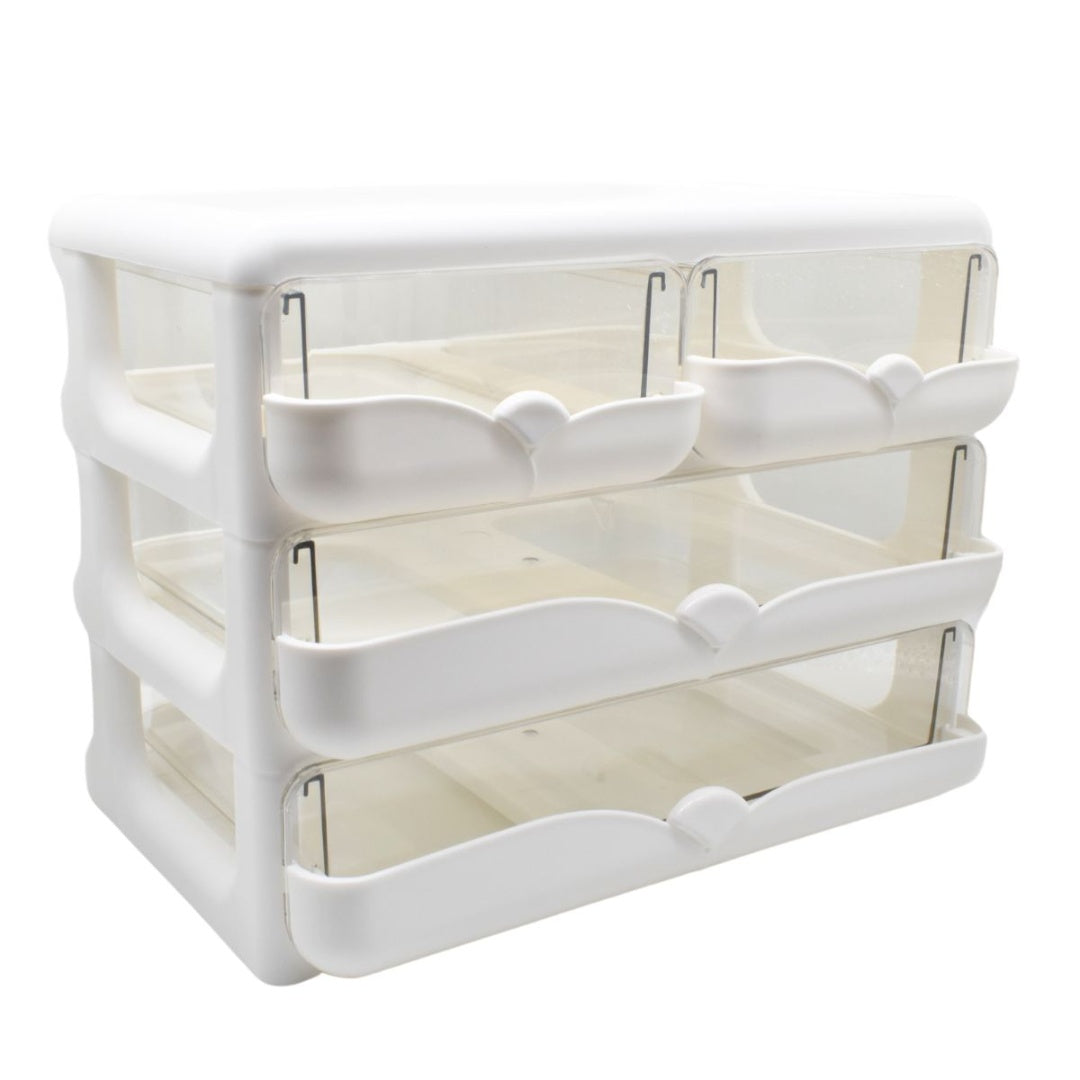 Organizador Plástico Con Cajones 25x20x18m