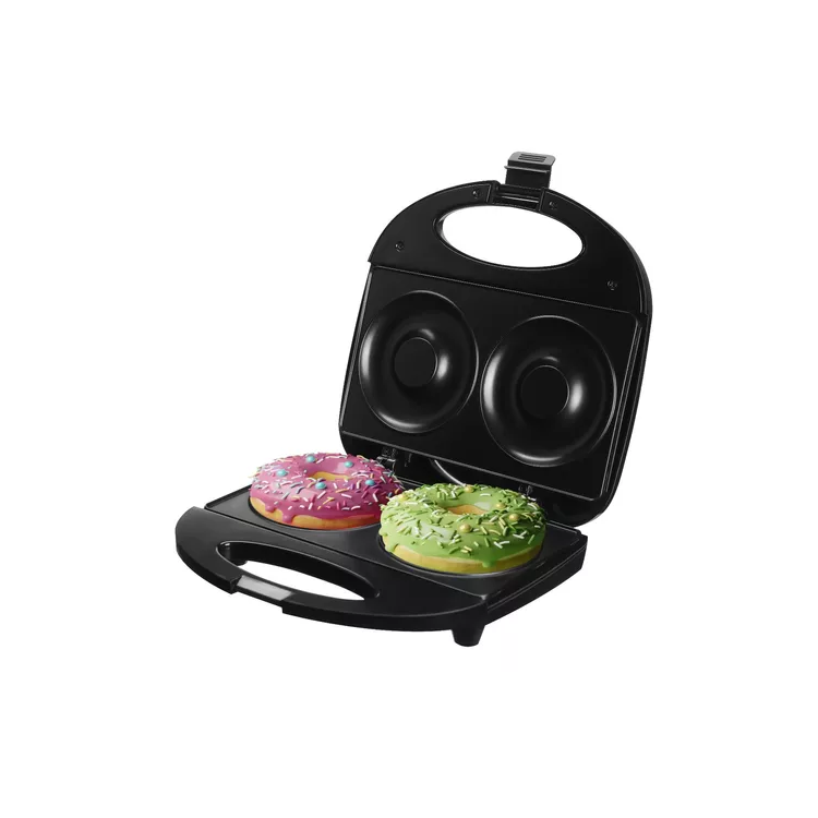 Maquina De Donas 2 Donas Color Negro