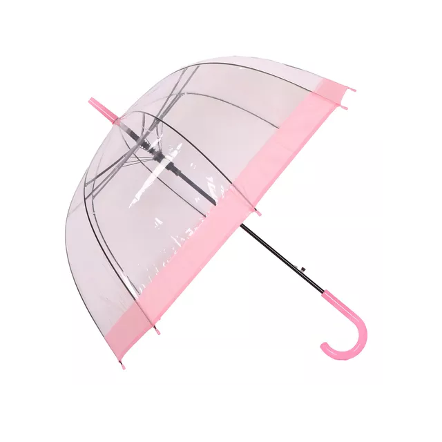 Paraguas honguito transparente 81 Cm