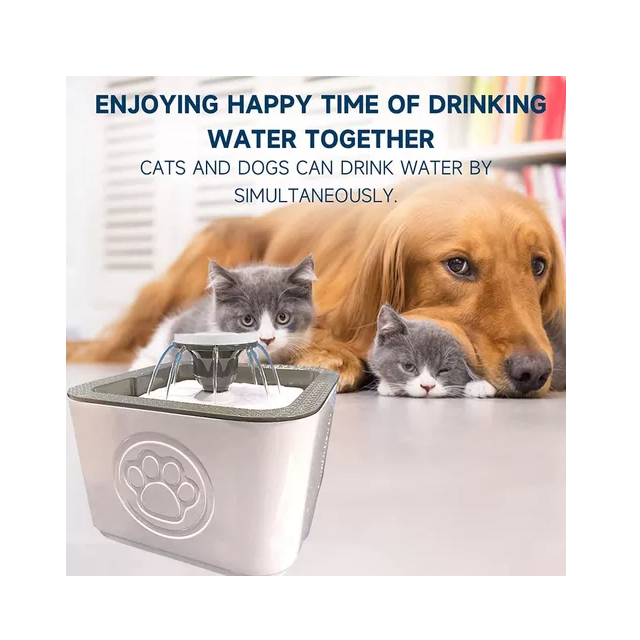 Fuente bebedero para mascotas agua fresca para perro y gato