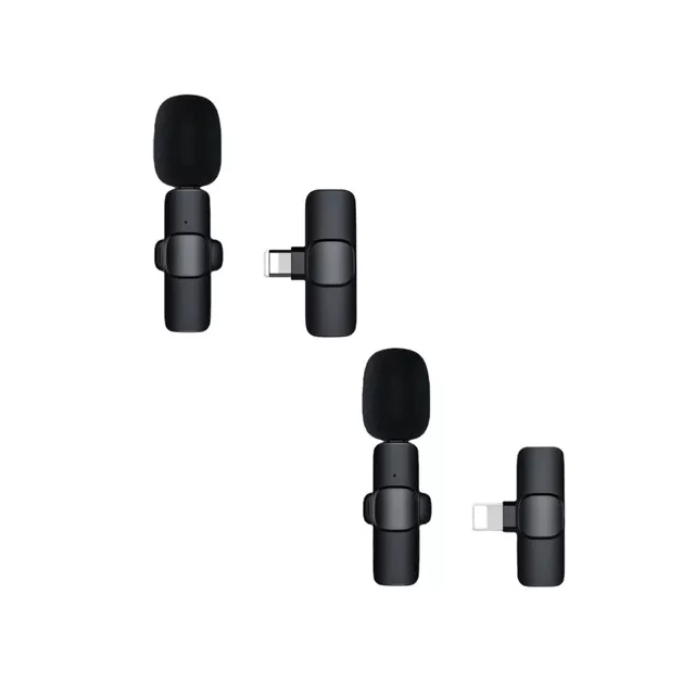 Microfono solapero inalambrico usb C lightning bluetooth
