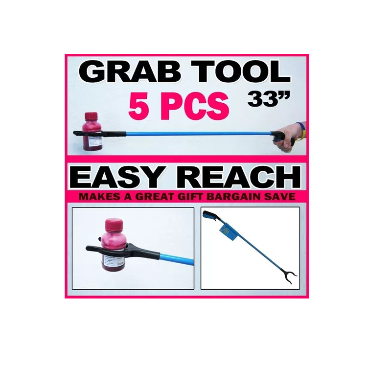 Pinza para alcanzar objetos