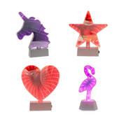 Lampara infantil 3D varios diseños