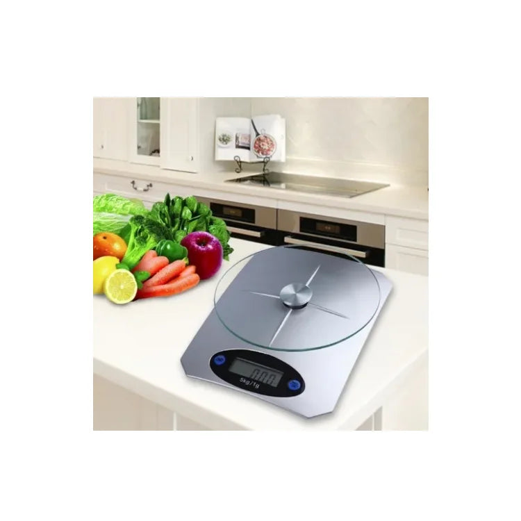 Báscula Digital Gramera 5k Vidrio Alta Calidad