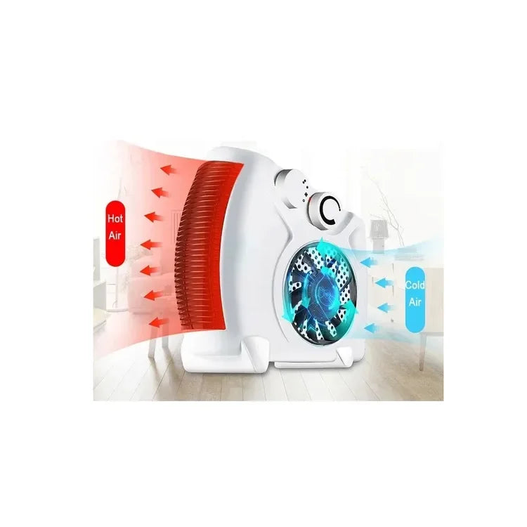 Caloventilador Frío Calor 2 Posiciones Horizontal Y Vertical