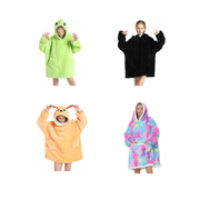 Buzo Manta Canguro Infantil Mediano Polar Corderito Unisex