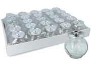 Frasco De Vidrio Con Tapa X 25 Unidades
