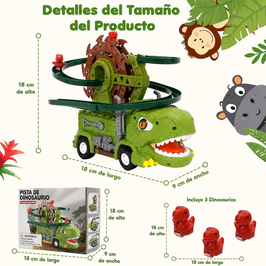 Dinosaurio Con Pista Juguete Infantil Niños
