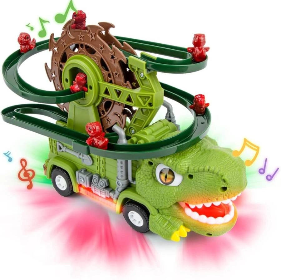 Dinosaurio Con Pista Juguete Infantil Niños