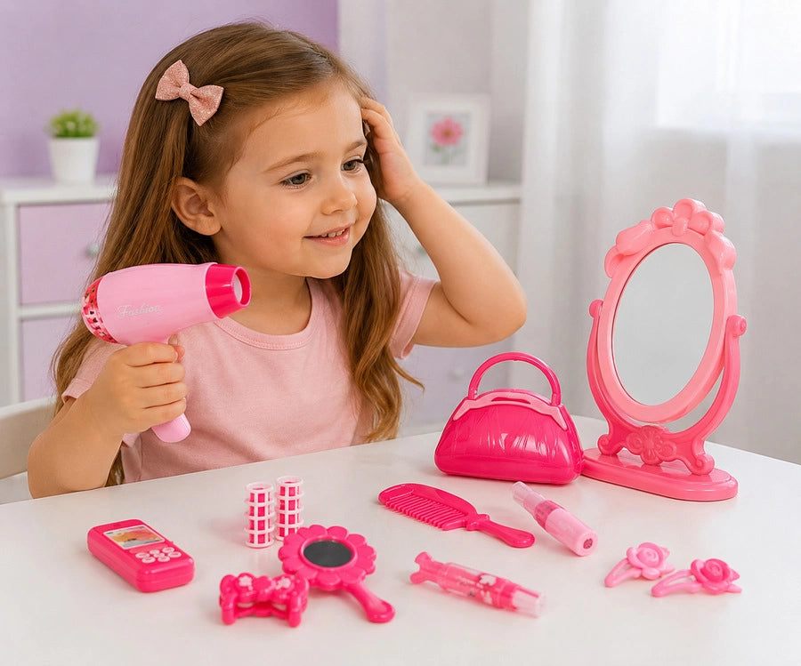 Set De Belleza Con Accesorios Juguete Infantil Niñas