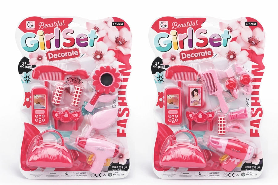 Set De Belleza Con Accesorios Juguete Infantil Niñas