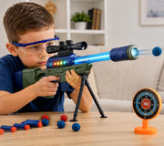 Rifle De Juguete De Gran Tamaño Con Efectos De Luz Y Sonido