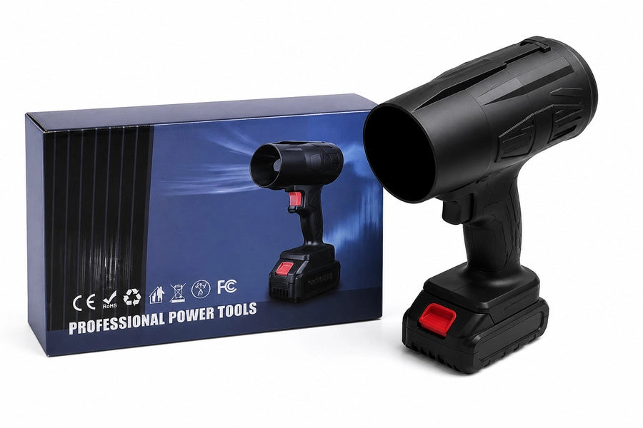 Soplador Hojas Electrica Soplador Profesional Soplador Polvo Color Negro