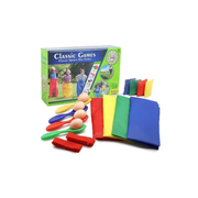Set De Juegos Al Aire Libre 4 En 1