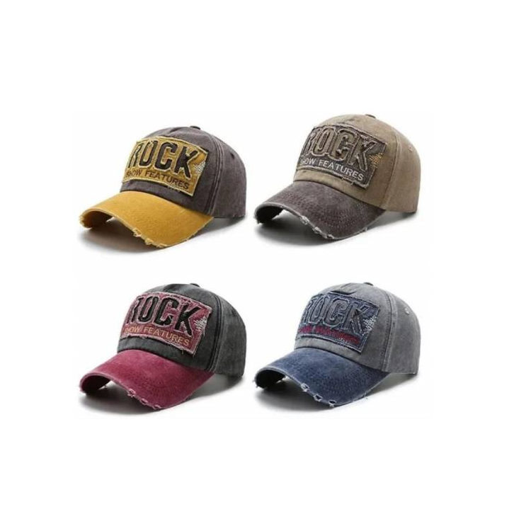 Gorro Con Visera Rock Gorra Retro Vintage Varios Colores