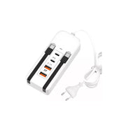 Cargador Carga Rápida 6 Puertos Usb Multicontacto