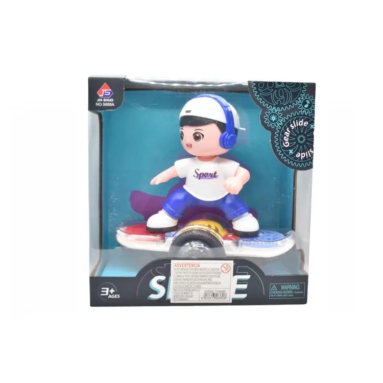 Muñeco en skate 23x23x10cm
