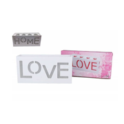 Lampara Veladora Home/love A Pilas Regalo San Valentin