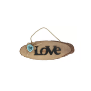 Cartel De Madera Diseño Love Hogareño Artesanal Regalo