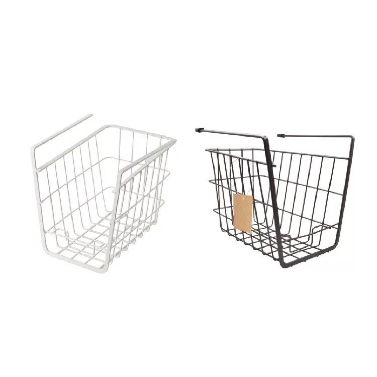 Estante Canasto De Metal Colgante 25x21x20 Cm Organizador