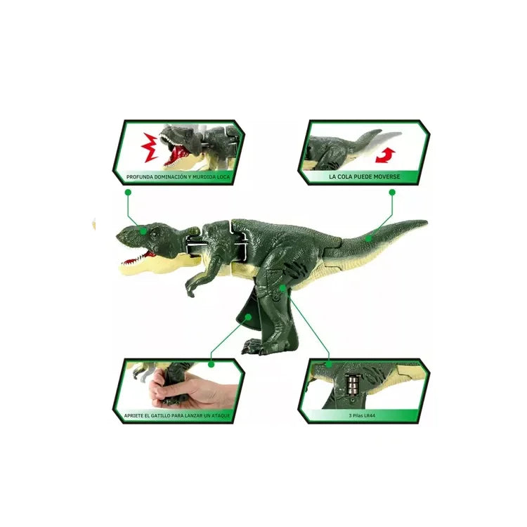 Dinosaurio Za-za T-rex Tendencia Tiktok, Okidoki.