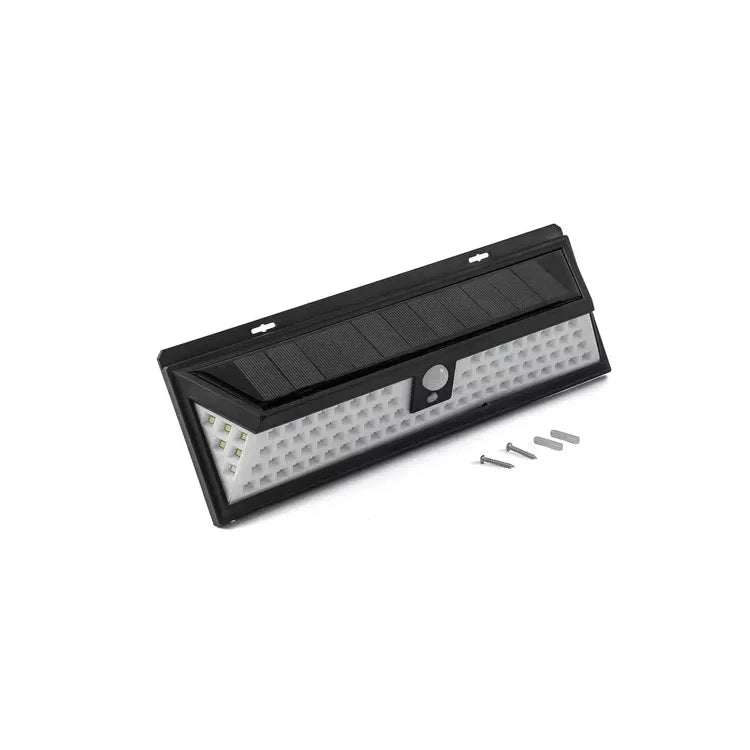 Foco Exterior Led Con Sensor Recarga Solar A Batería 88 Led