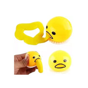 Amansaloco Yema De Huevo Que Vomita Slime Bromas Anti Estrés