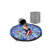 Canasto De 32 X 28 Cm 1,5 M Diámetro Alfombra Para Juguetes