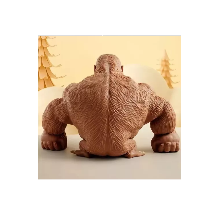 Amansaloco Squishy Gorila Orangutan En Caja Stress Grande