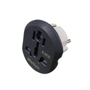 Adaptador 3 Chato A Schucko A Universal- L2845 16a