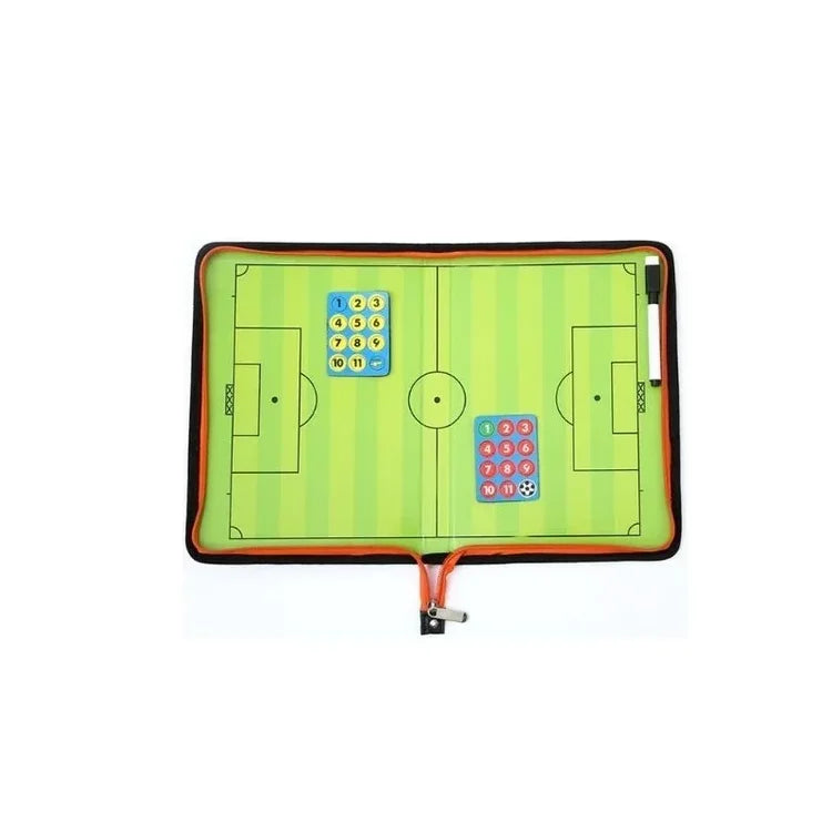 Cancha Magnetica Futbol Plegable Portatil Tactica Tablero