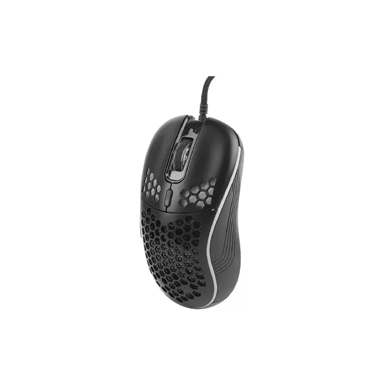 Mouse Gamer Con Cable 1.8 M Diseño Panal Para Juegos