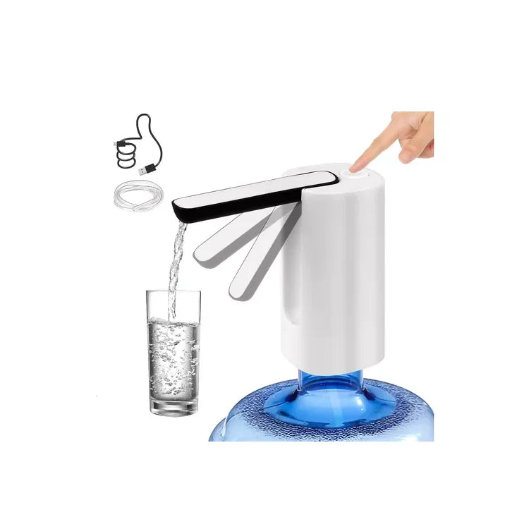Dispensador Plegable Bomba De Agua Para Botella Usb