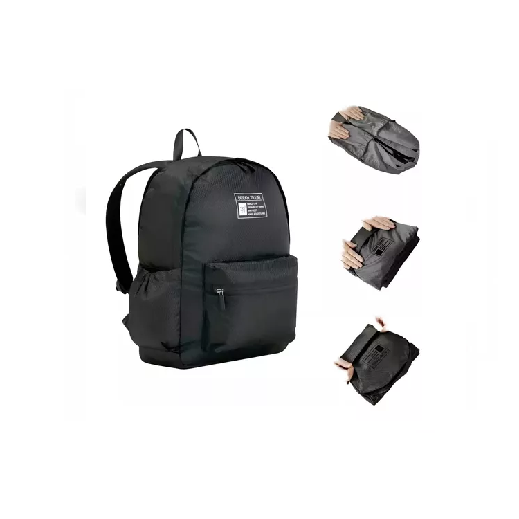 Mochila Plegable De Viaje Practica 40x13x30cm De Calidad