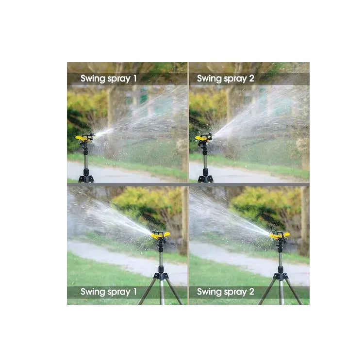 Rociador de aspersión para riego con estaca 27cm