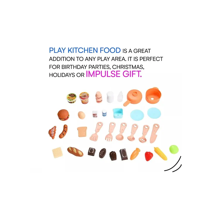 Mini Cocina Con Accesorios Luz Agua Y Vapor