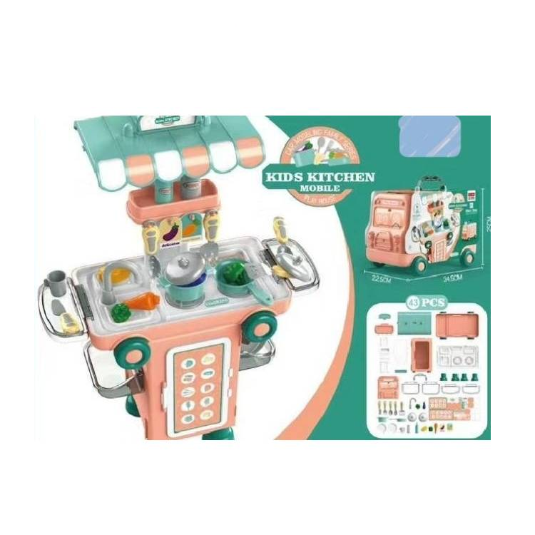 Set De Helados Infantil Autobús 43 Piezas 48 X 28 X 66 Cm