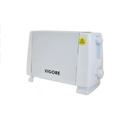 Tostadora Blanca Vigore Capacidad De 2 Panes 700w