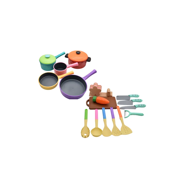 Set De Cocina En Caja Juguete Infantil Para Niños 30x20x11cm
