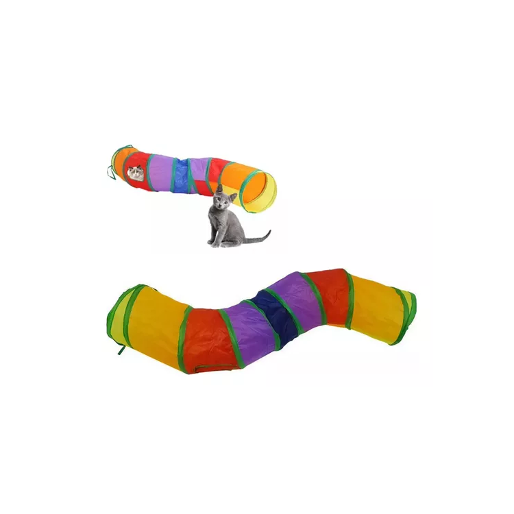 Tunel plegable para gatos