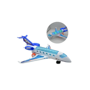 Avión Musical Con Luces Y Movimiento 42x37x14cm