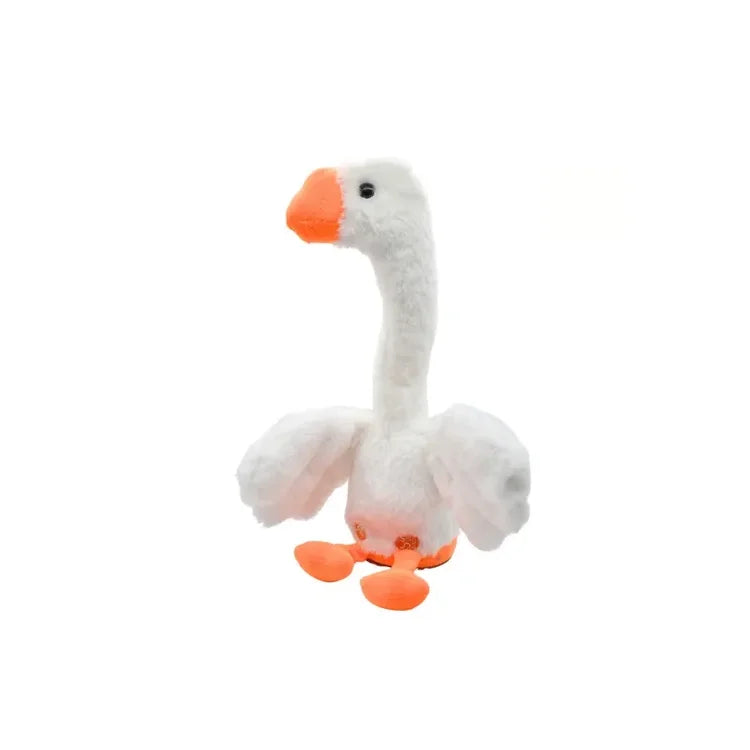 Pato Bailarín Imitador Canta Recargable Con Luz Infantil