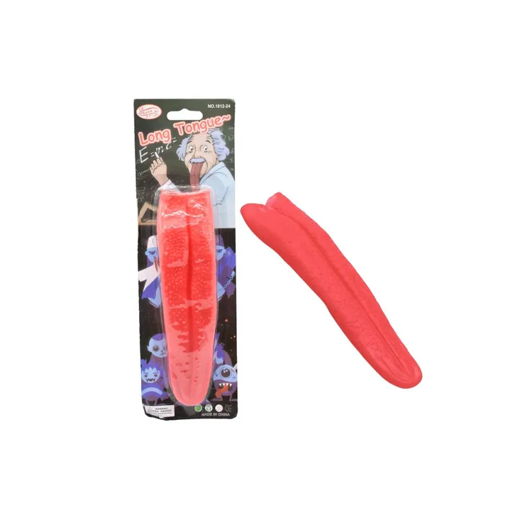Lengua De Goma Para Halloween 19cm