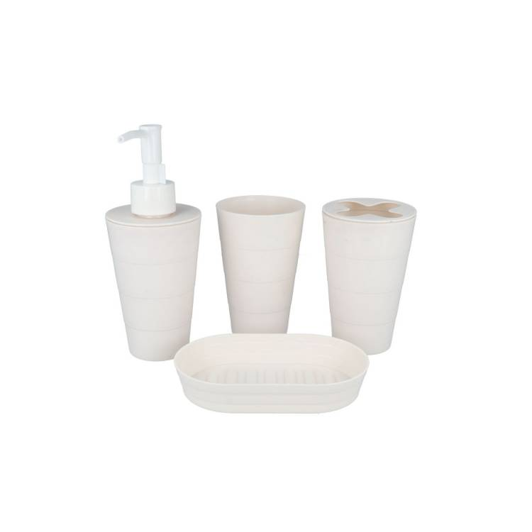 Set De Accesorios Plásticos Para Baño Ducha