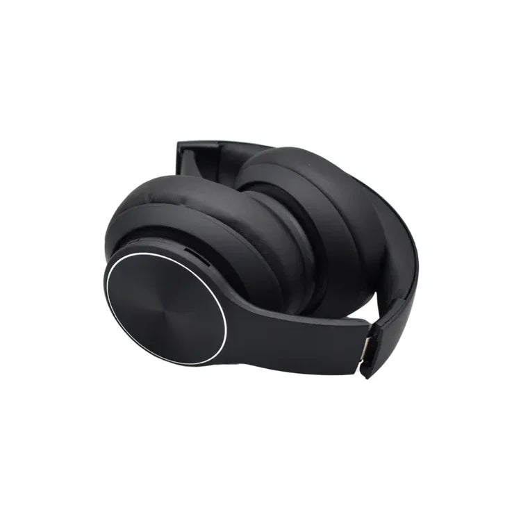Auriculares Bluetooth Inalámbricos Plegables Negros