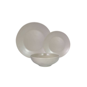 Set De Vajilla De Cerámica 12pcs Beige