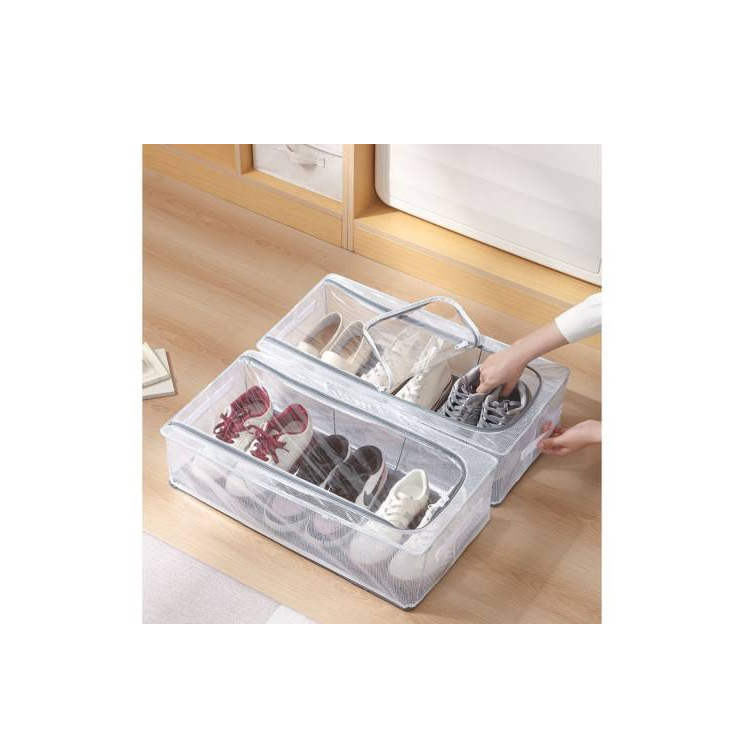 Caja Organizadora Con Cierre Y Asas 60x30x15cm